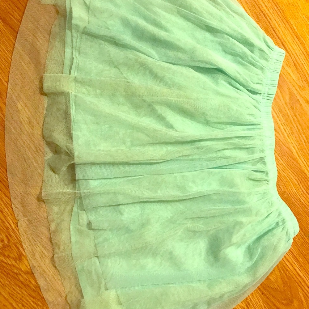 Girls teal skirt